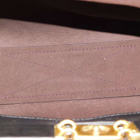 Coach "Troupe" Leather Color Block Satchel Crossbody Satchel Handbag Purse - Picture 4 of 12